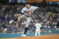 Jack Flaherty won't get to seven strikeouts (Imagn)